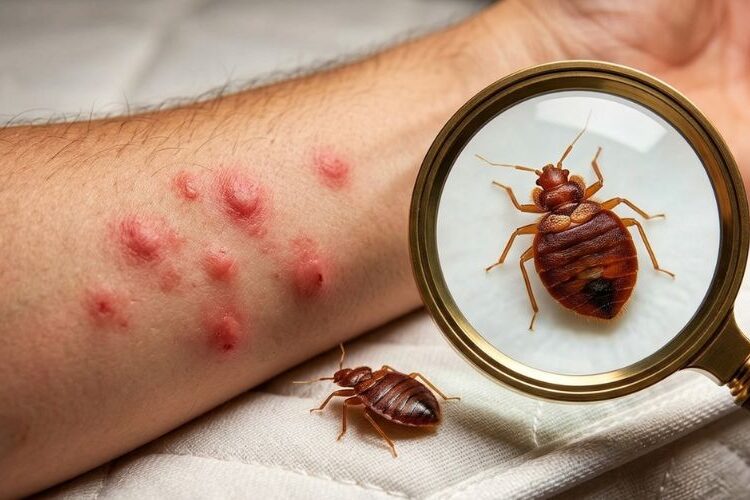 ágyi poloska csípés